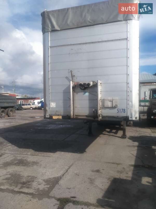 Тентованный борт (штора) - полуприцеп Schmitz SCS 27 2001 в Полтаве