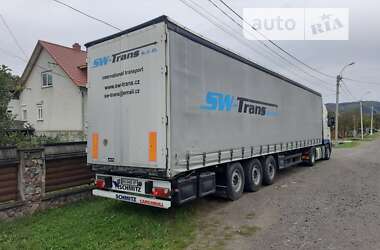 Тентований борт (штора) - напівпричіп Schmitz SCS L24 2008 в 