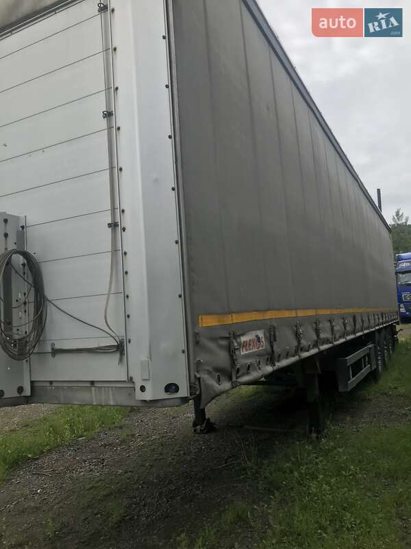Тентований борт (штора) - напівпричіп Schmitz SCS L24 2007 в Тячеві