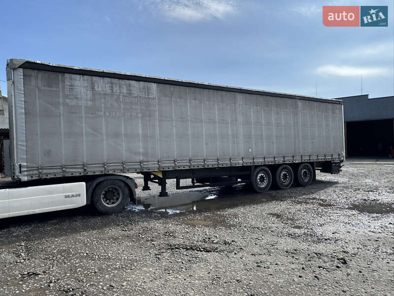 Тентований борт (штора) - напівпричіп Schmitz SCS L24 2007 в Ковелі фото 3 Тентований борт (штора) - напівпричіп Schmitz SCS L24 2007 в Ковелі