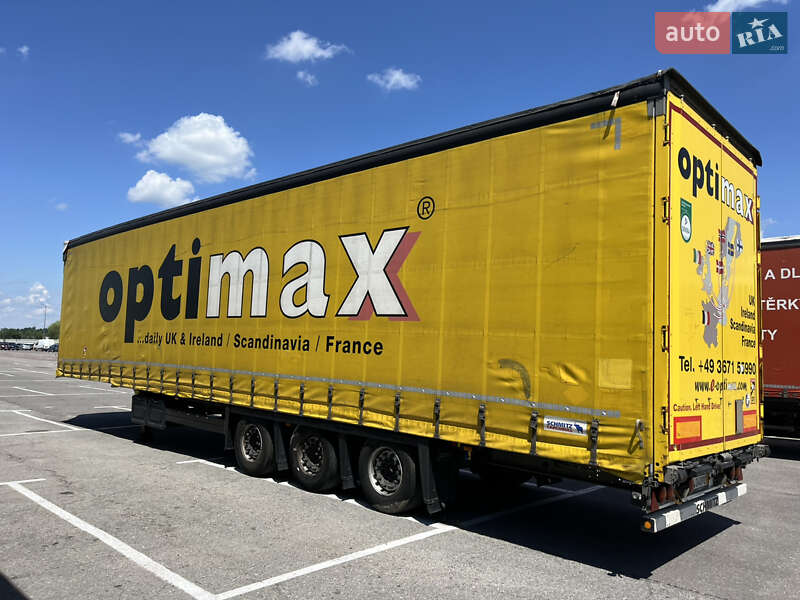 Тентований борт (штора) - напівпричіп Schmitz SCS L24 2017 в Львові