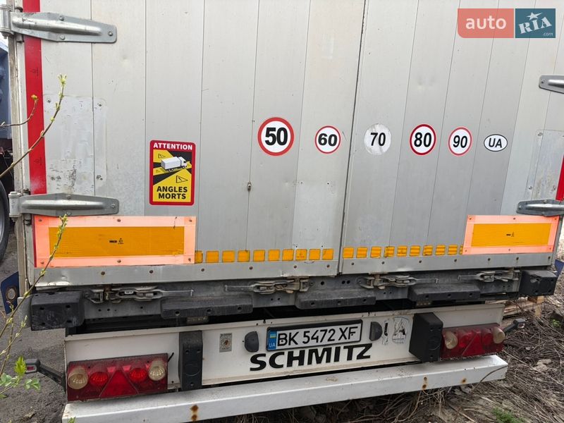 Тентованный борт (штора) - полуприцеп Schmitz SCS L24 2009 в Дубно