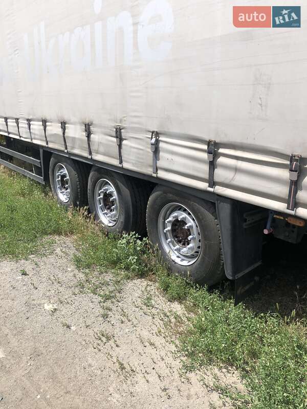 Тентованный борт (штора) - полуприцеп Schmitz SCZ 24 2008 в Кривом Роге фото 3 Тентованный борт (штора) - полуприцеп Schmitz SCZ 24 2008 в Кривом Роге