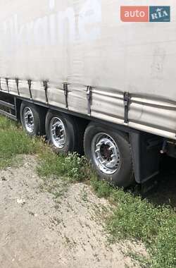 Тентованный борт (штора) - полуприцеп Schmitz SCZ 24 2008 в 
