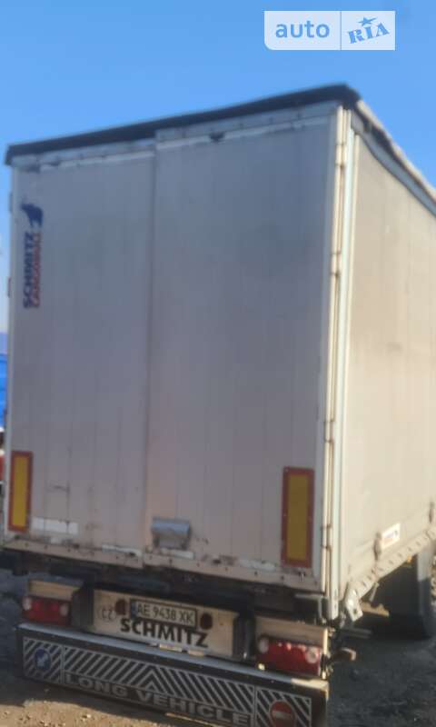 Тентованный борт (штора) - полуприцеп Schmitz SPR 24 2008 в Днепре
