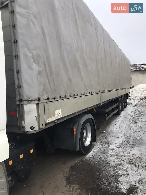 Тентованный борт (штора) - полуприцеп Schmitz SPR 24 2003 в 
