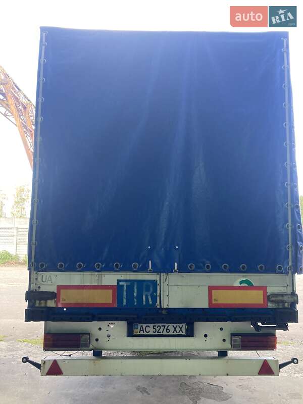 Бортовий напівпричіп Schmitz SPR 24 2002 в Ковелі