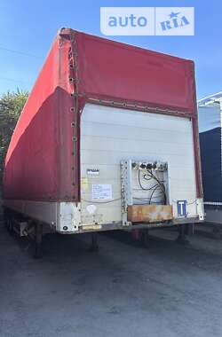 Тентованный борт (штора) - полуприцеп Schmitz SPR 24L 2001 в Кривом Роге