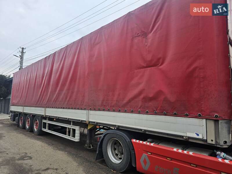 Тентованный борт (штора) - полуприцеп Schmitz SPR 24L 2004 в Киеве