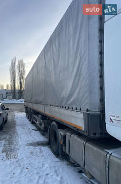 Тентований борт (штора) - напівпричіп Schmitz SPR 24L 2008 в Києві