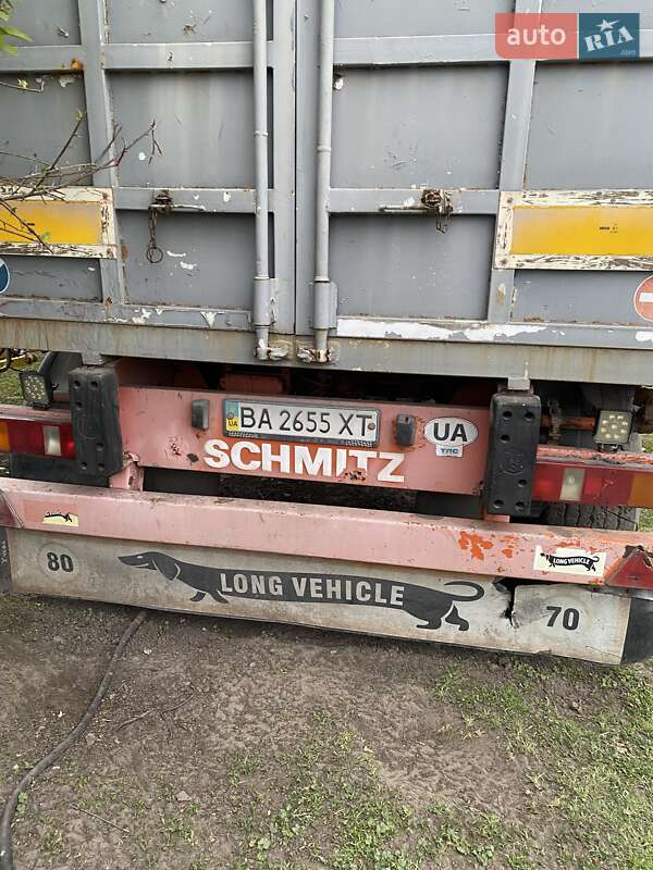 Зерновоз - прицеп Schmitz ZWF 18 1995 в Глобине