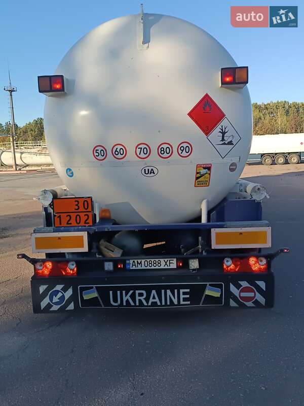 Цистерна полуприцеп Schrader Z-STA 24 2005 в Житомире