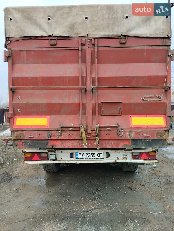 Бортовой полуприцеп Schwarzmuller BPW 2001 в Новоукраинке