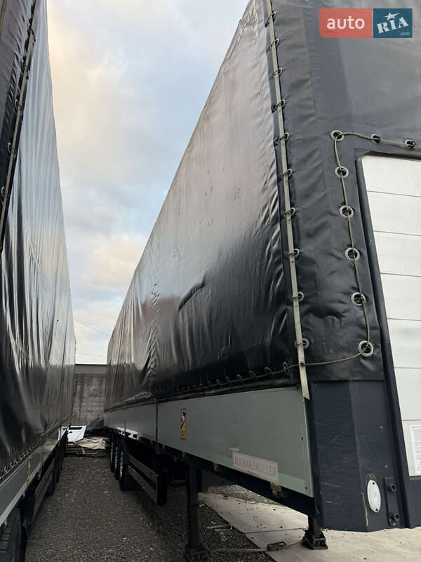 Тентований борт (штора) - напівпричіп Schwarzmuller J-Serie 2007 в Заріччі