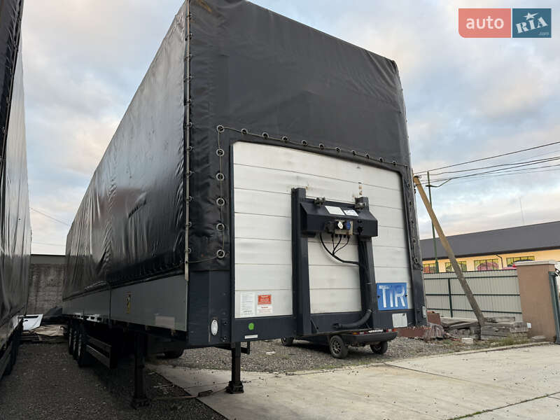 Тентований борт (штора) - напівпричіп Schwarzmuller J-Serie 2007 в Заріччі