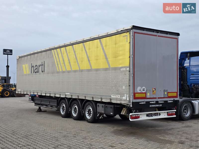 Тентованный борт (штора) - полуприцеп Schwarzmuller J-Serie 2015 в Ровно