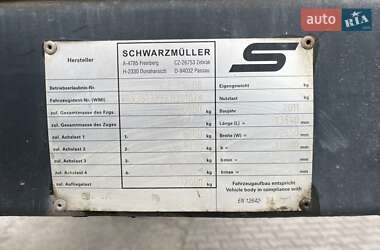 Тентованный борт (штора) - полуприцеп Schwarzmuller MB 2012 в 