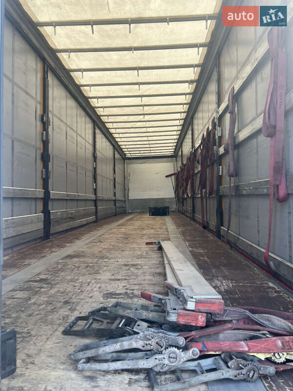 Тентованный борт (штора) - полуприцеп Schwarzmuller S-1 2016 в Долине