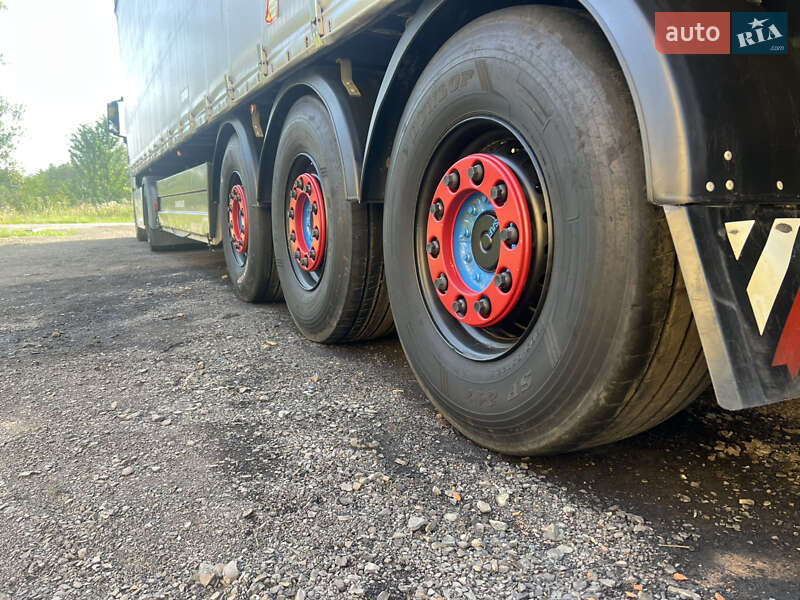 Тентованный борт (штора) - полуприцеп Schwarzmuller S-1 2016 в Долине