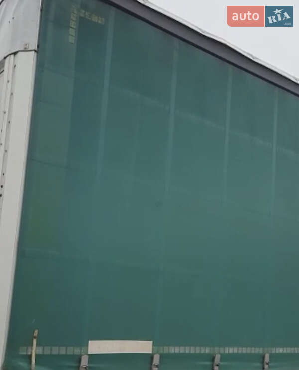 Тентованный борт (штора) - полуприцеп Schwarzmuller S1 2012 в Любомле