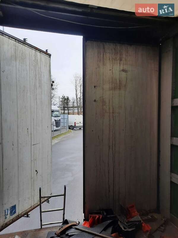 Тентованный борт (штора) - полуприцеп Schwarzmuller S1 2012 в Любомле