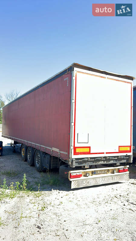 Тентованный борт (штора) - полуприцеп Schwarzmuller SAF 2014 в Хмельницком