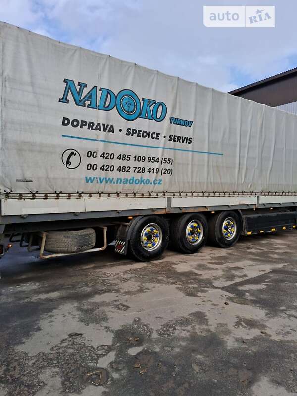 Тентований борт (штора) - напівпричіп Schwarzmuller SAF 2005 в Прилуках