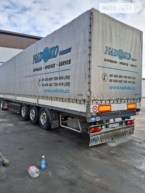 Тентований борт (штора) - напівпричіп Schwarzmuller SAF 2005 в Прилуках