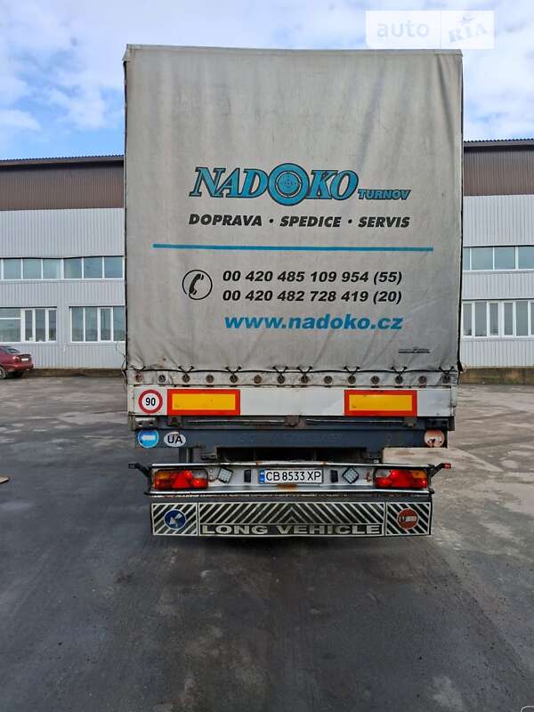 Тентований борт (штора) - напівпричіп Schwarzmuller SAF 2005 в Прилуках