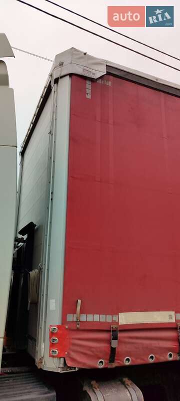 Тентований борт (штора) - напівпричіп Schwarzmuller SAF 2014 в Маневичах