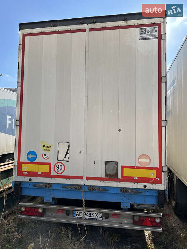 Тентованный борт (штора) - полуприцеп Schwarzmuller SAF 2014 в Днепре