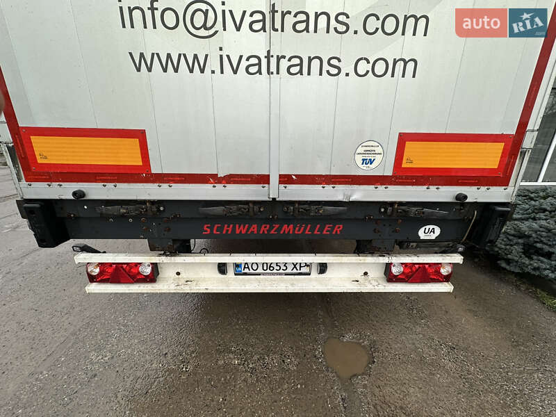 Платформа полуприцеп Schwarzmuller SAF 2016 в Мукачево