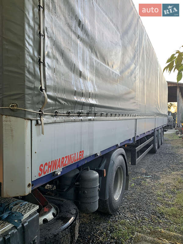Тентованный борт (штора) - полуприцеп Schwarzmuller SPA-3E 2003 в Любешове фото 4 Тентованный борт (штора) - полуприцеп Schwarzmuller SPA-3E 2003 в Любешове