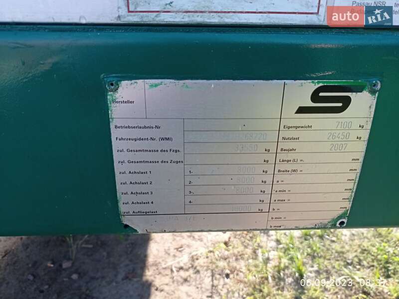 Другие прицепы Schwarzmuller SPA-3E 2007 в Корюковке