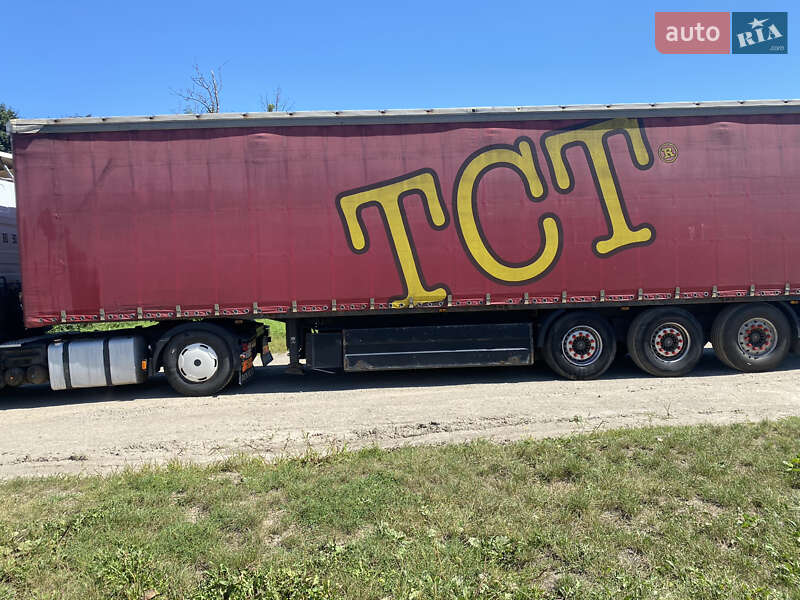 Тентований борт (штора) - напівпричіп Schwarzmuller SPA-3E 2007 в Бурштині