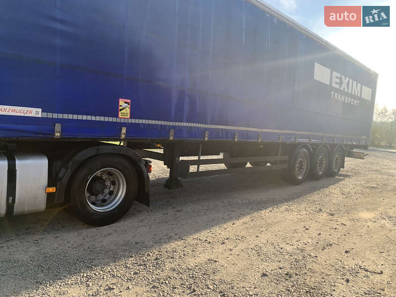 Бортовий напівпричіп Schwarzmuller SPA-3E 2008 в Іршаві