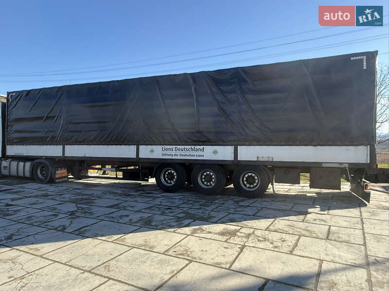 Тентованный борт (штора) - полуприцеп Schwarzmuller SPA-3E 2006 в Тячеве