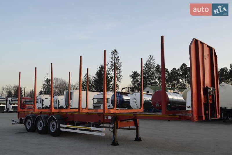 Лісовоз / Сортиментовоз - напівпричіп Schwarzmuller SPA-3E 2010 в Хусті