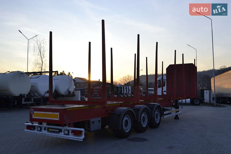 Лісовоз / Сортиментовоз - напівпричіп Schwarzmuller SPA-3E 2010 в Хусті