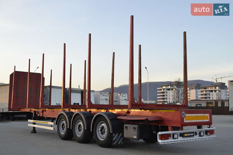 Лісовоз / Сортиментовоз - напівпричіп Schwarzmuller SPA-3E 2010 в Хусті