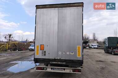 Тентованный борт (штора) - полуприцеп Schwarzmuller SPA-3E 2008 в 