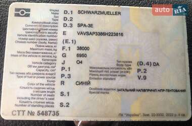 Бортовой полуприцеп Schwarzmuller SPA-3E 2006 в 