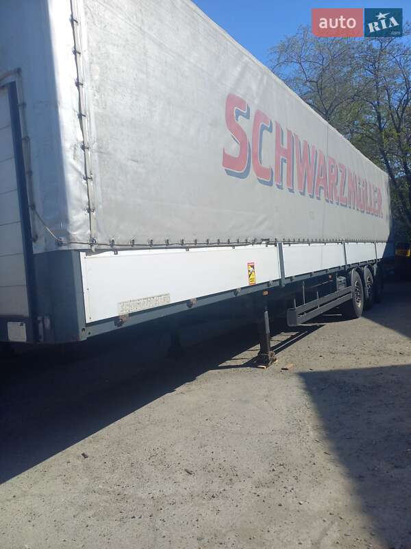 Бортовий напівпричіп Schwarzmuller SPA-3E 2010 в Одесі