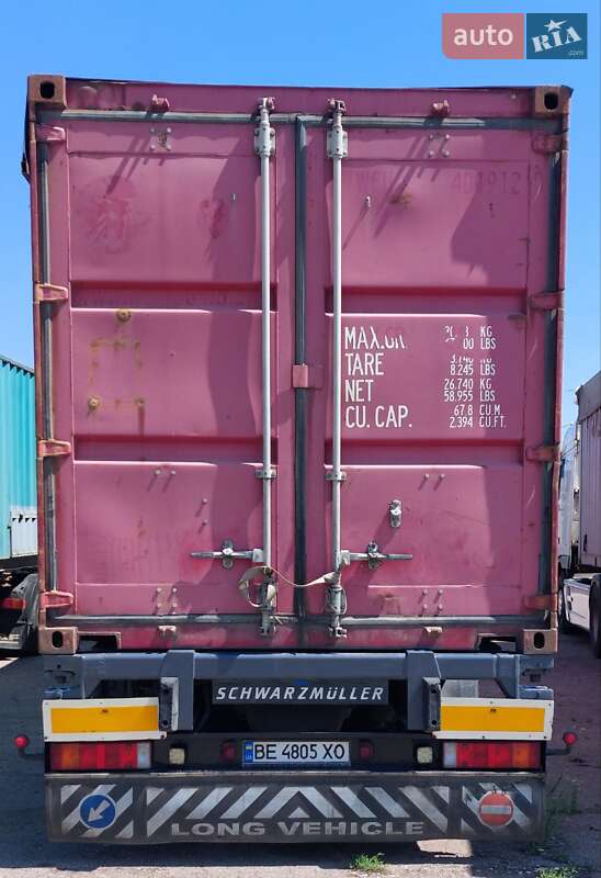 Контейнеровоз полуприцеп Schwarzmuller SPA-3E 2008 в Николаеве