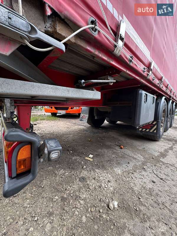 Тентованный борт (штора) - полуприцеп Schwarzmuller SPA-3E 2011 в Броварах