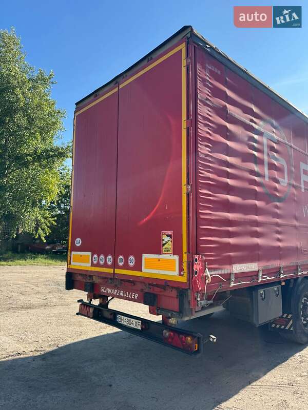 Тентованный борт (штора) - полуприцеп Schwarzmuller SPA-3E 2011 в Броварах