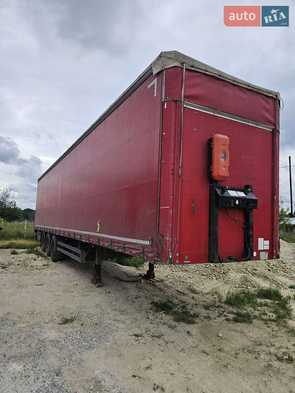 Тентованный борт (штора) - полуприцеп Schwarzmuller SPA-3E 2008 в Львове