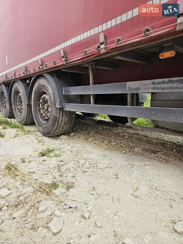 Тентованный борт (штора) - полуприцеп Schwarzmuller SPA-3E 2008 в Львове