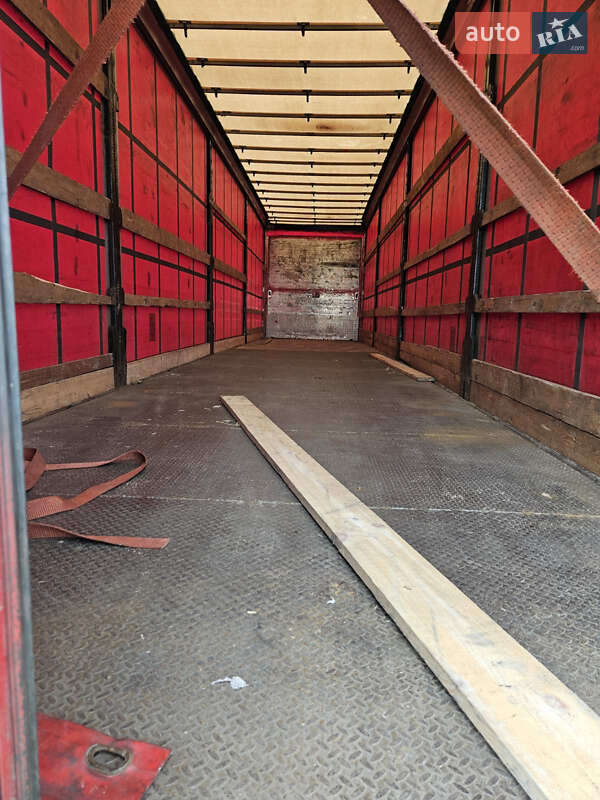 Тентованный борт (штора) - полуприцеп Schwarzmuller SPA-3E 2008 в Львове