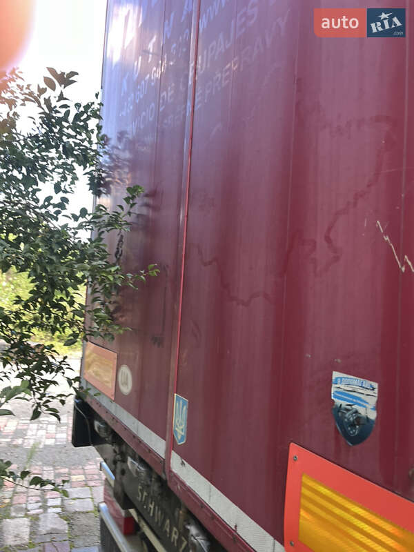 Тентований борт (штора) - напівпричіп Schwarzmuller SPA-3E 2010 в Іршаві